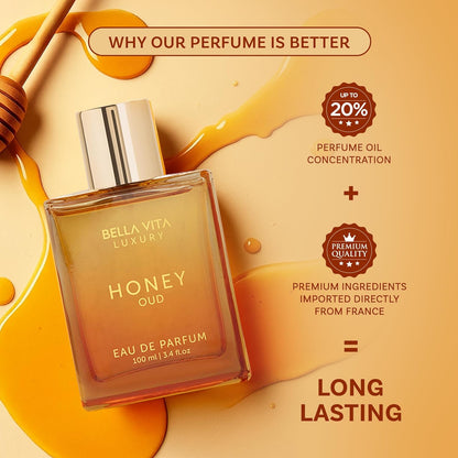 BellaVita Honey Oud Perfume
