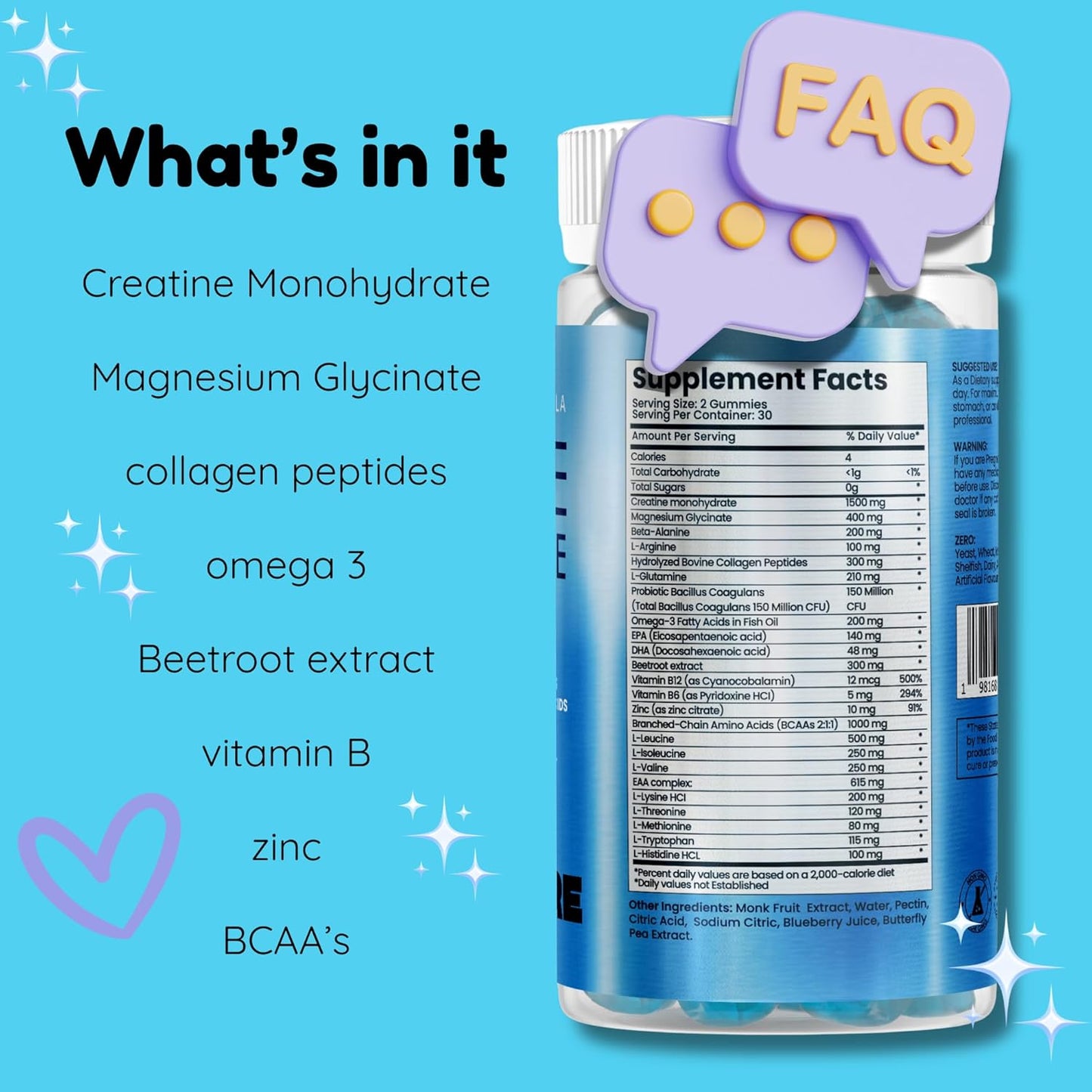 Creatine Power Boost Gummies